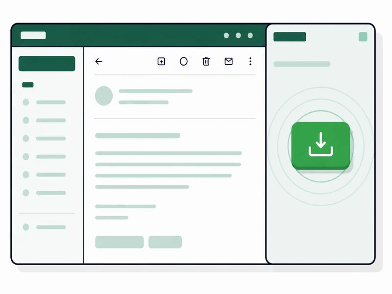 A Gmail-style email pane with a sidebar Import to Job Beast button